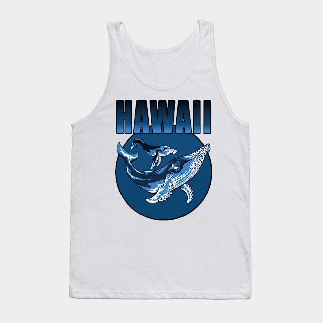 Hawaiian Humpbacks Tank Top by inkninja